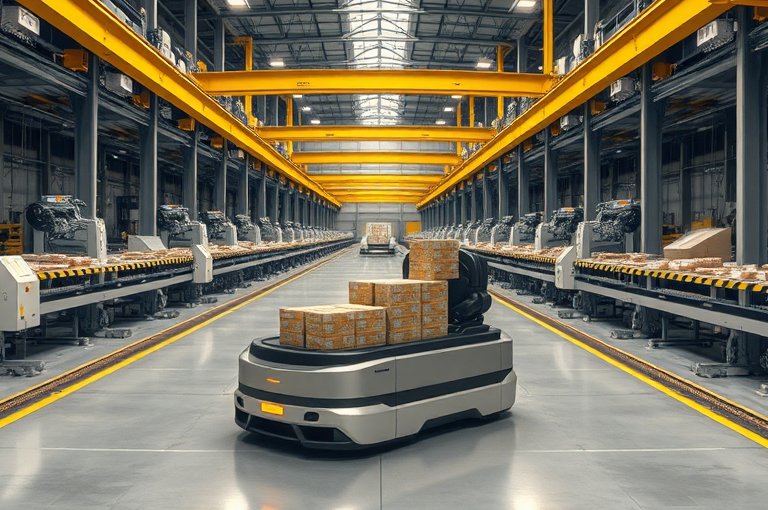 無錫智能工廠:易拉罐碼垛機助力生產效率飛躍提升