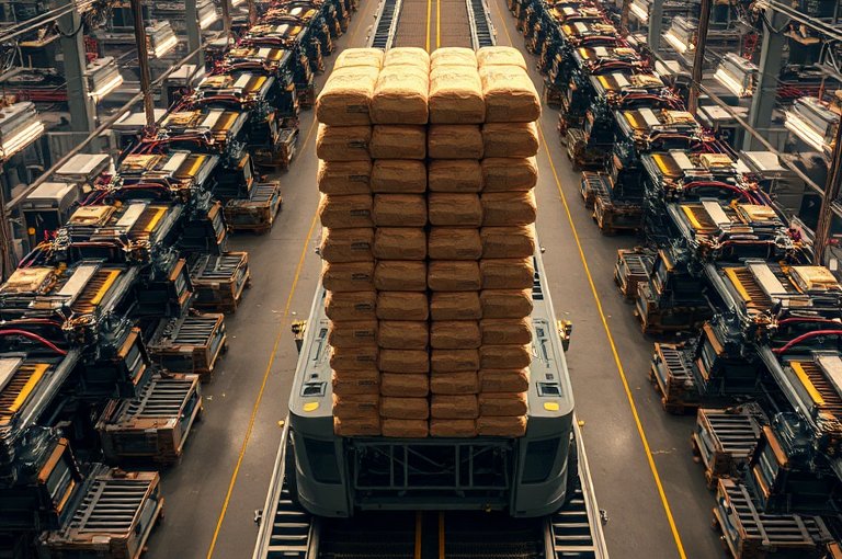 智能履帶式碼垛機(jī)器人